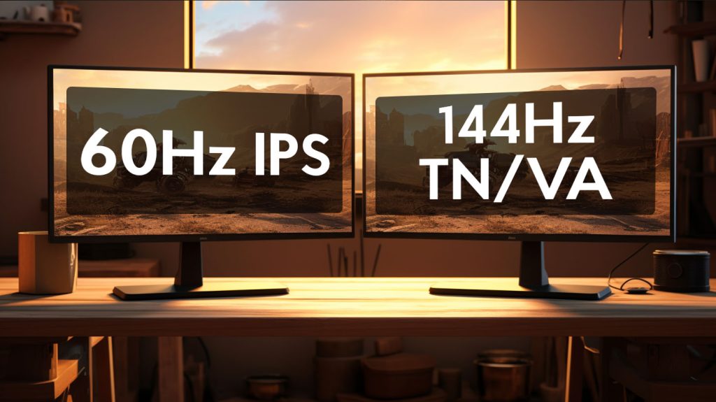 60Hz IPS vs 144Hz TN/VA - Is it Worth Upgrading?