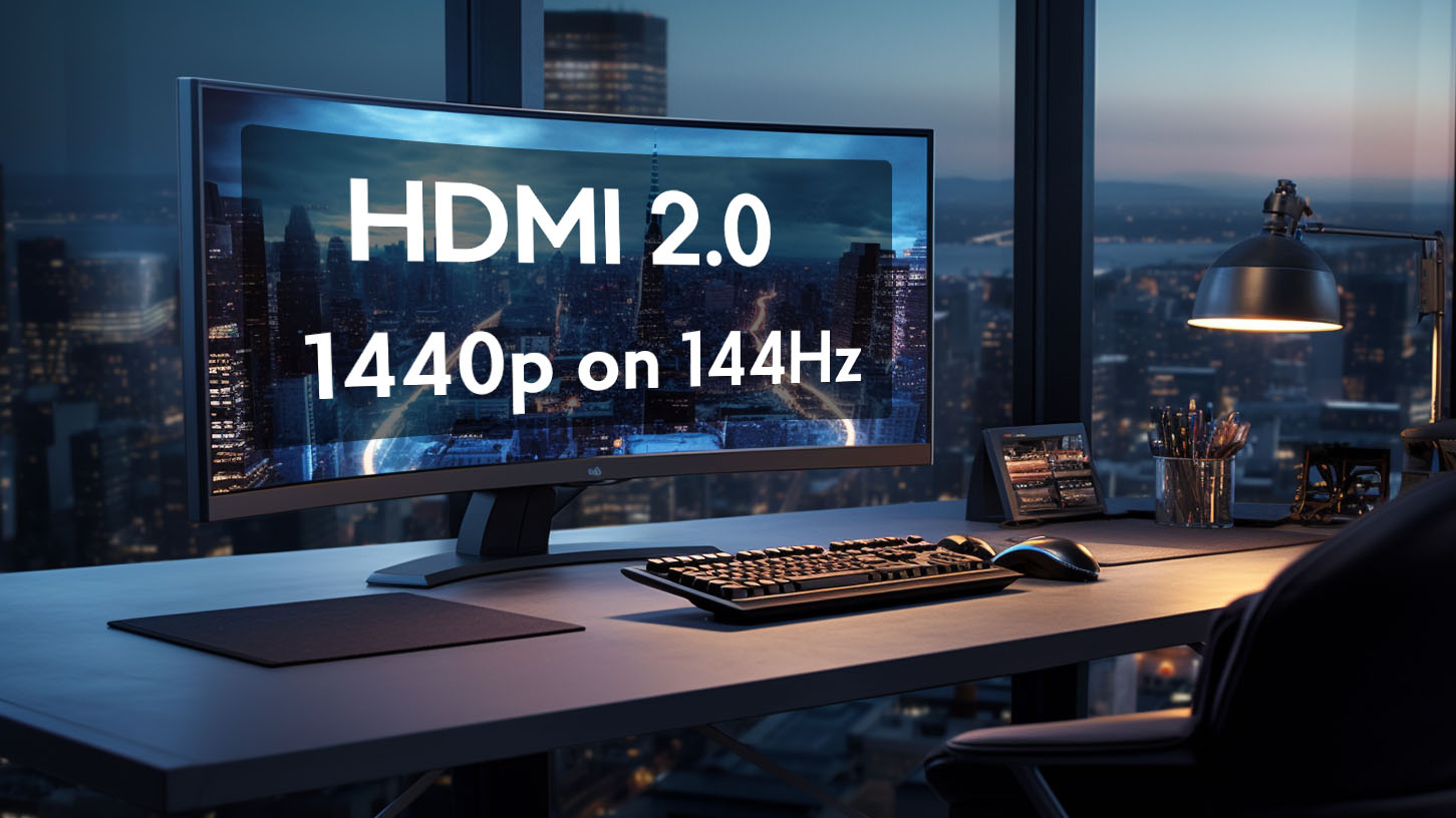 Does HDMI 2.0 Support 1440p on 144Hz?