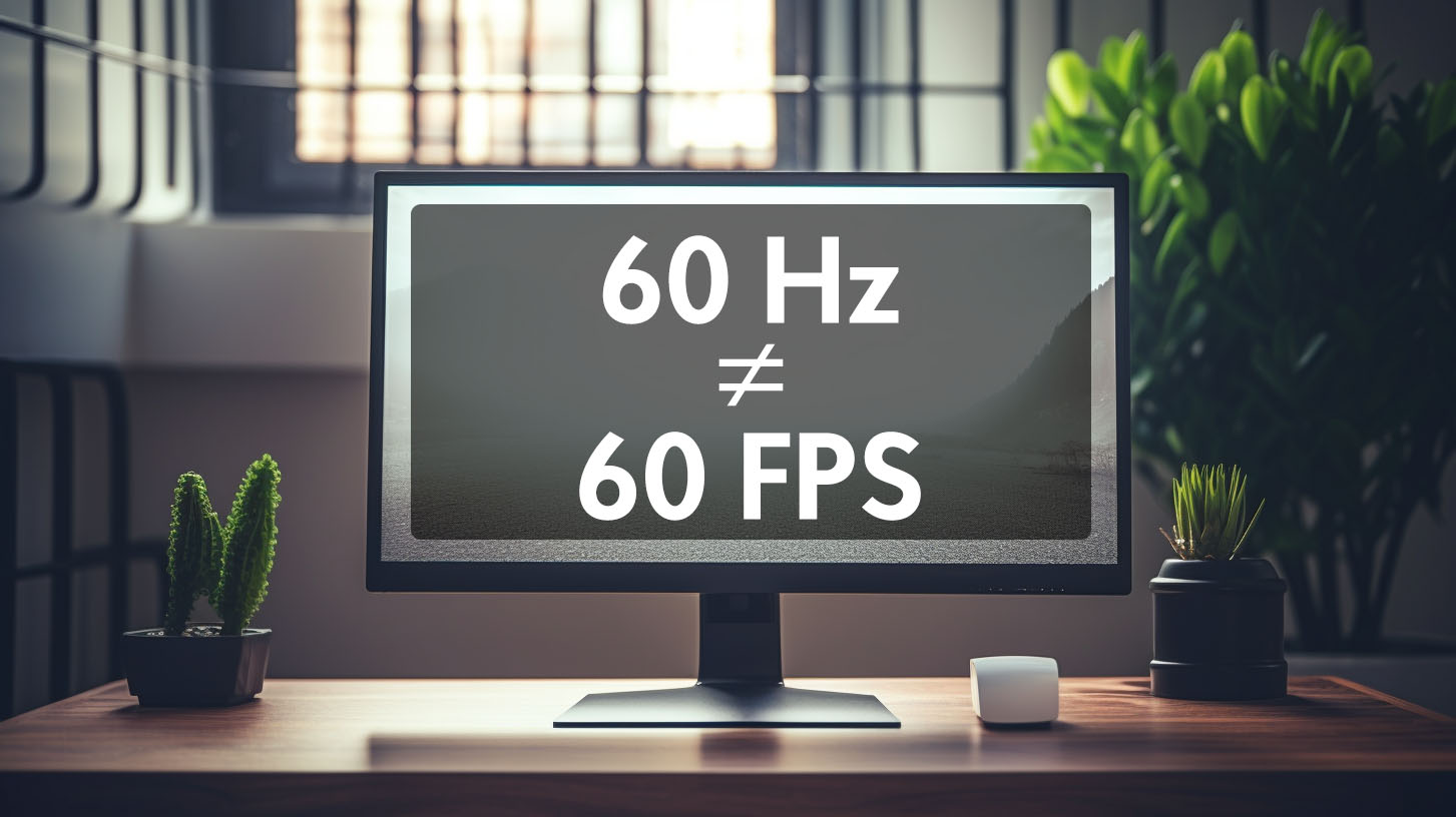 Is 60 Hz the same as 60 FPS?