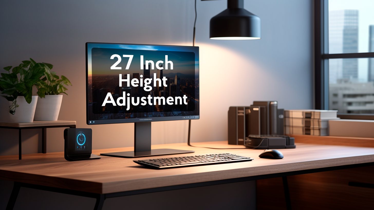 27 Inch Monitor With Height Adjustment