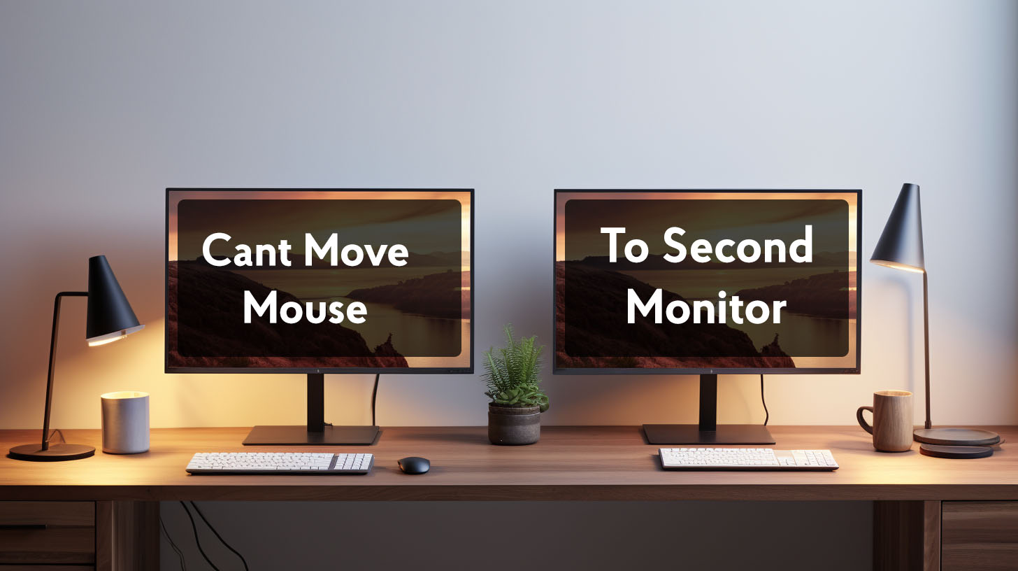 Cant Move Mouse To Second Monitor Fix