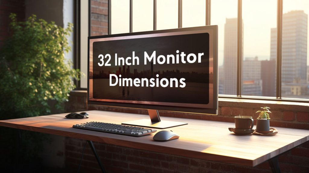 32 inch 16 9 monitor dimensions