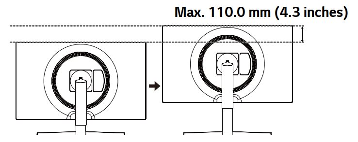 Monitor Height Adjustment