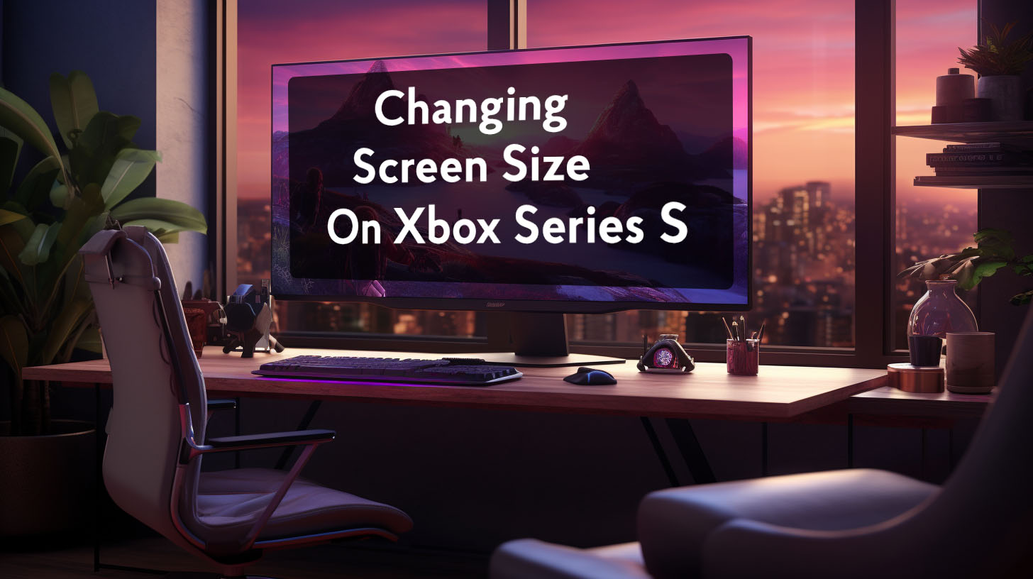 How To Change Screen Size On Xbox Series S?