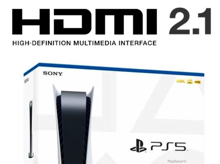 PS5 has an HDMI 2.1 port